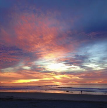 California Sunset at the beach