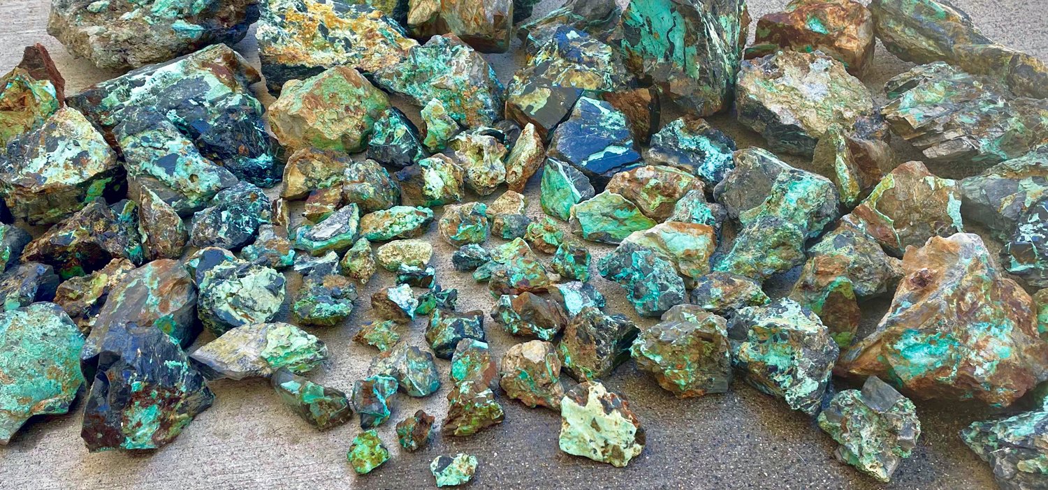 Turquoise Rocks
