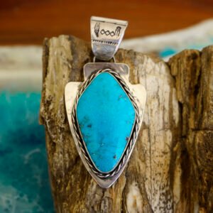 American Turquoise Pendant 002