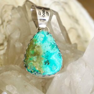 Toiyabe Range Turquoise Pendant 006