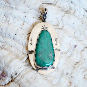 Canderlaria Hills Turquoise Pendant 017