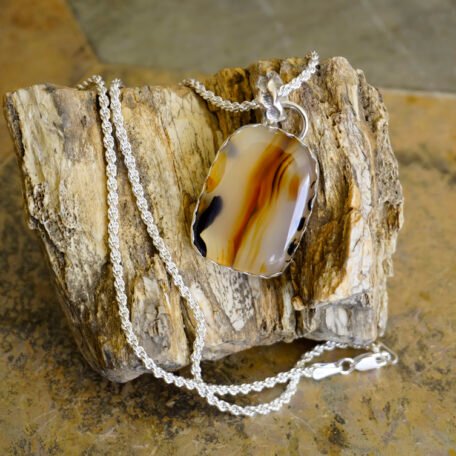 Montana Agate Necklace 003