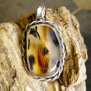 Montana Agate Pendant 001