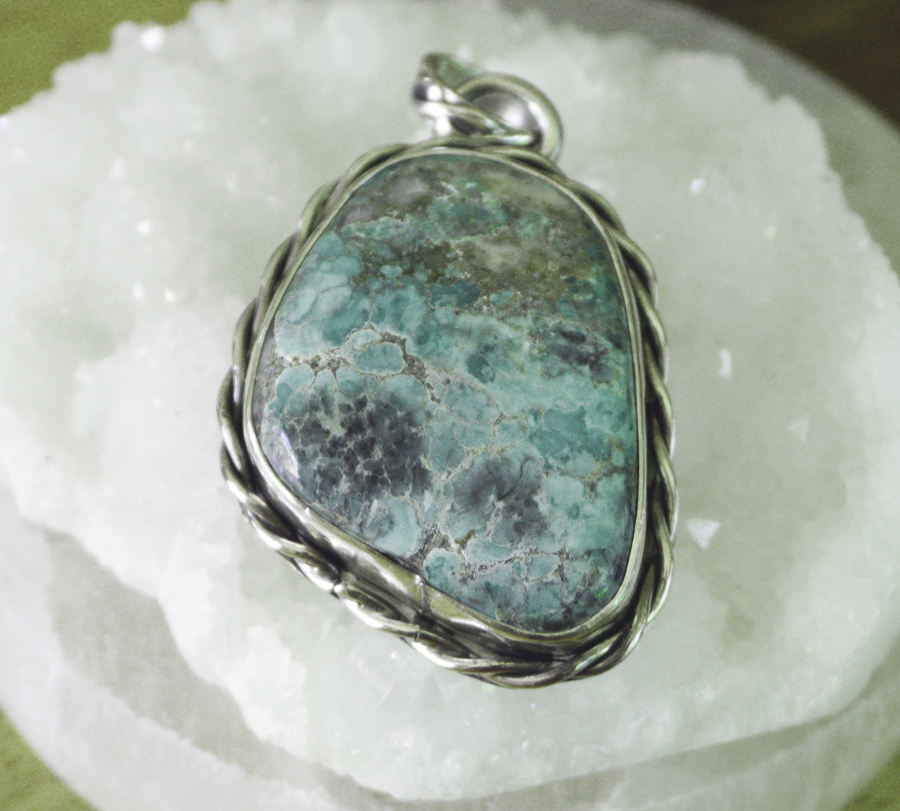 Variscite Pendant 003