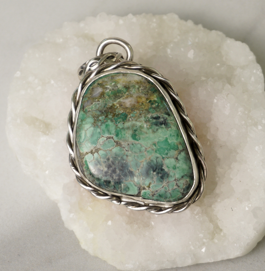 Variscite Pendant 003