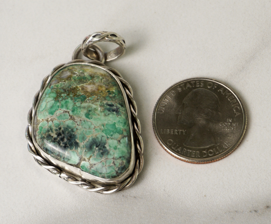Variscite Pendant 003