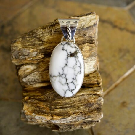 White Horse Pendant 009